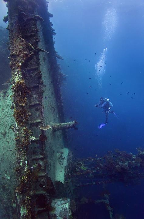 Wreck of the Taiyo | Marovo Lagoon, Solomon Islands. | Michael Anderson ...